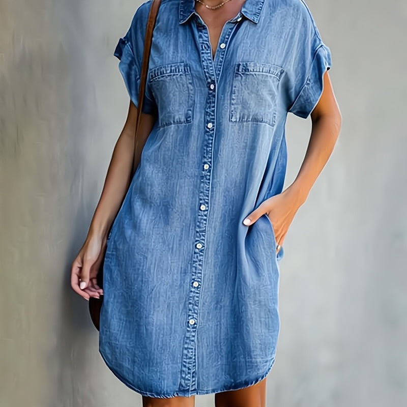 Beau | Button-Down Shirt Dress