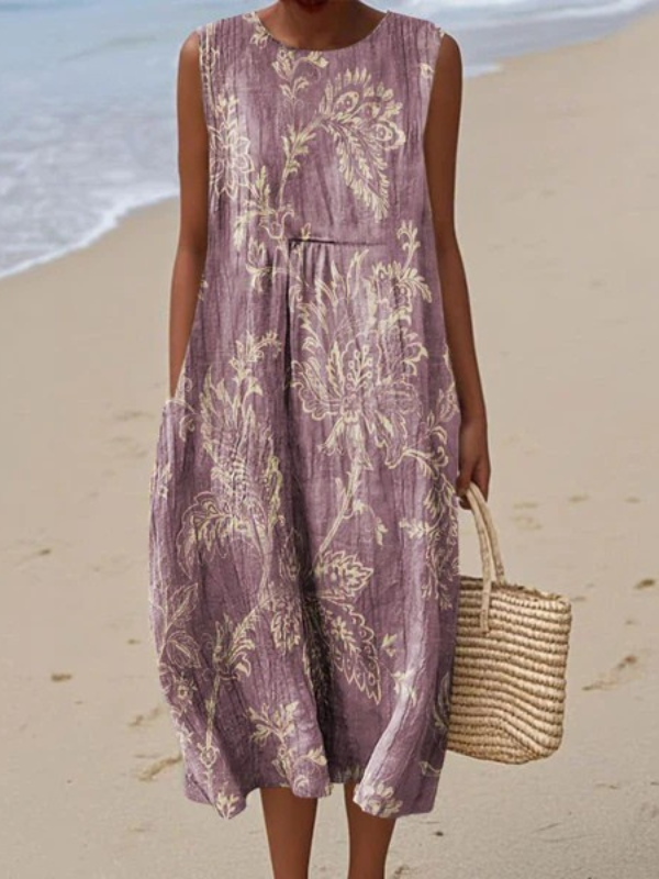 ROSA | FLORAL MIDI DRESS