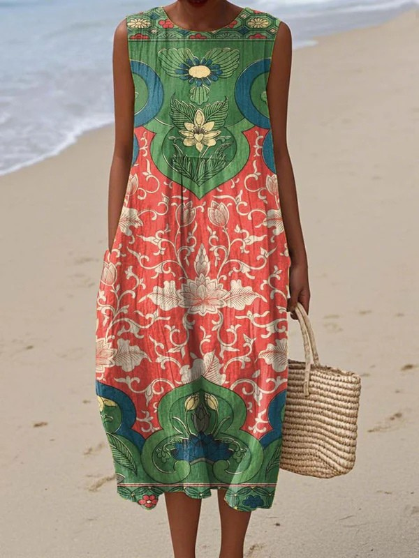 ELSA | BOHEMIAN MIDI DRESS
